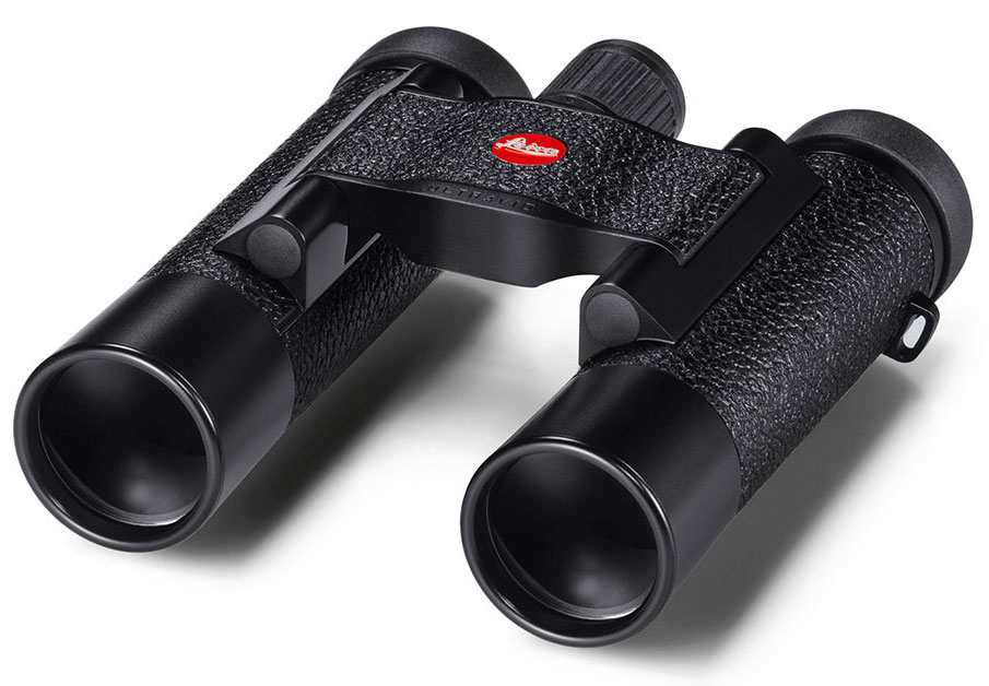 Бинокль Leica Ultravid 10x25, кожа, черный