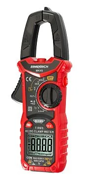 Токоизмерительные клещи Ermenrich Ping MK40, красные