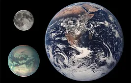 Спутник Титан: поверхность небесного тела