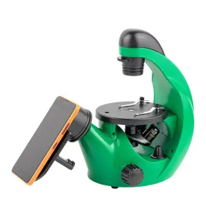 Микроскоп инвертированный Микромед «Эврика» 40–320х, лайм, изображение 9