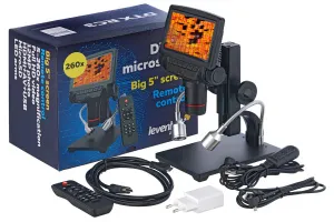 Микроскоп с дистанционным управлением Levenhuk DTX RC3, изображение 2