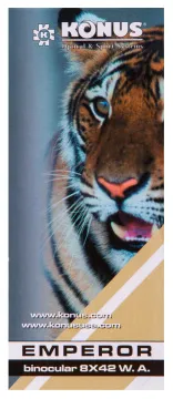 Бинокль Konus Emperor 8x42 WA Green, изображение 16