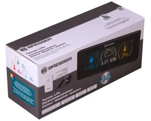 Метеостанция Bresser Temeo Life с цветным дисплеем, черная, изображение 9
