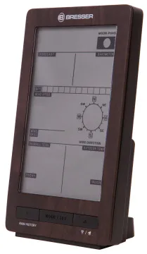 Метеостанция Bresser ClimaTemp FW в корпусе под дерево, изображение 17