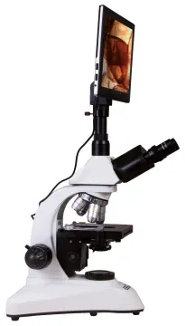 Микроскоп цифровой Levenhuk MED D20T LCD, тринокулярный, изображение 5