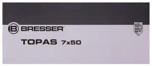 Бинокль Bresser Topas 7x50 WP, изображение 3