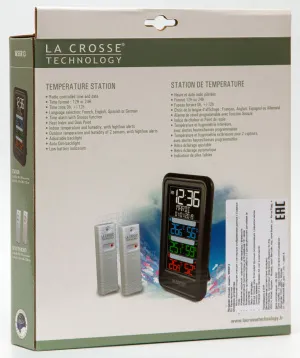 Метеостанция La Crosse WS6813 с цветным экраном и двумя датчиками, изображение 8