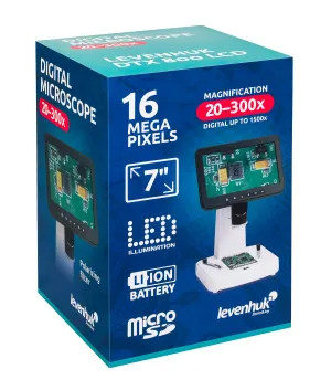 Микроскоп цифровой Levenhuk DTX 800 LCD, изображение 12