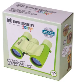 Бинокль детский Bresser Junior 3x30, зеленый, изображение 8