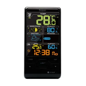 Метеостанция Oregon Scientific BAR208S, черная, изображение 2